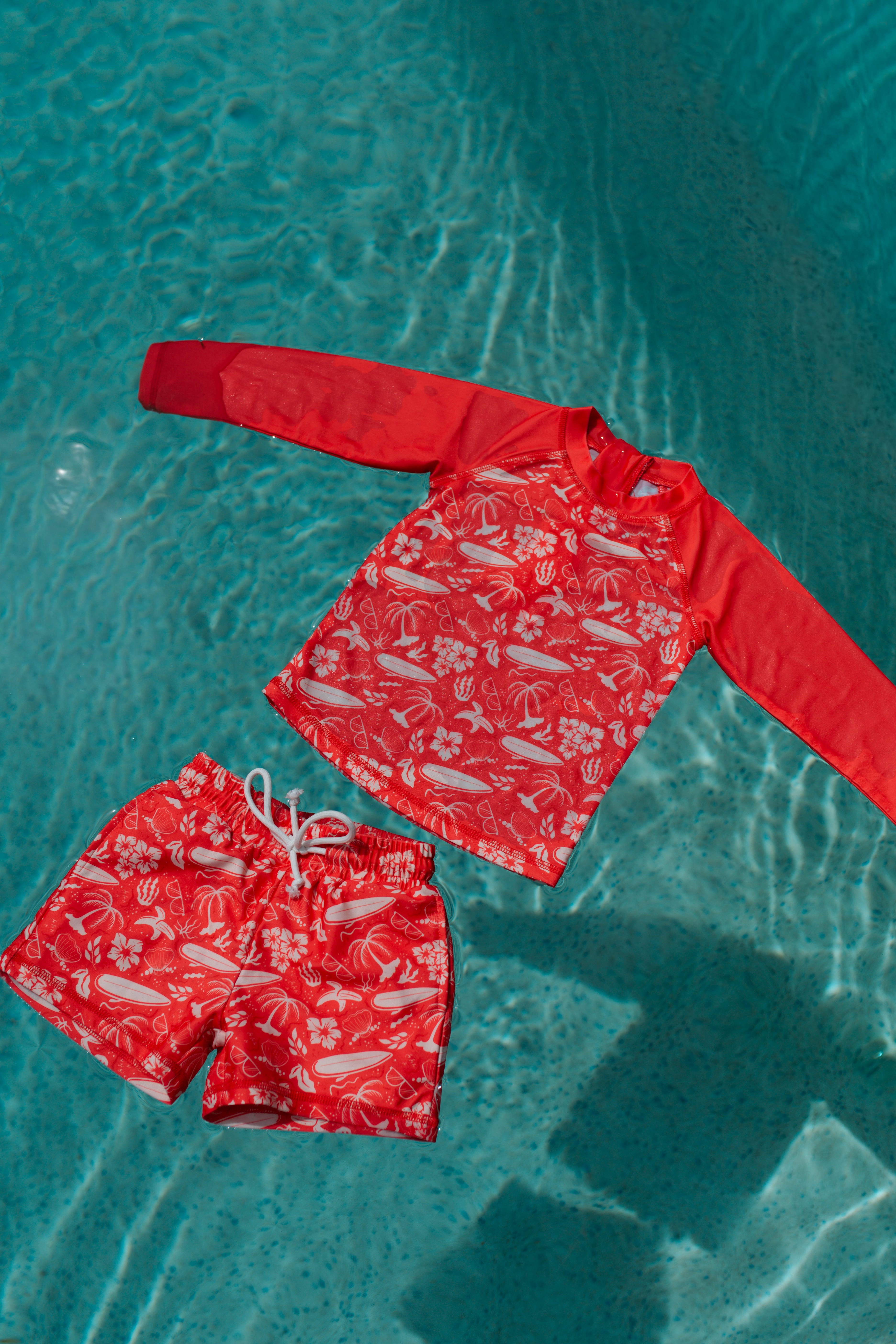 Retro Reef Rashie UPF50+ – Koa Reef