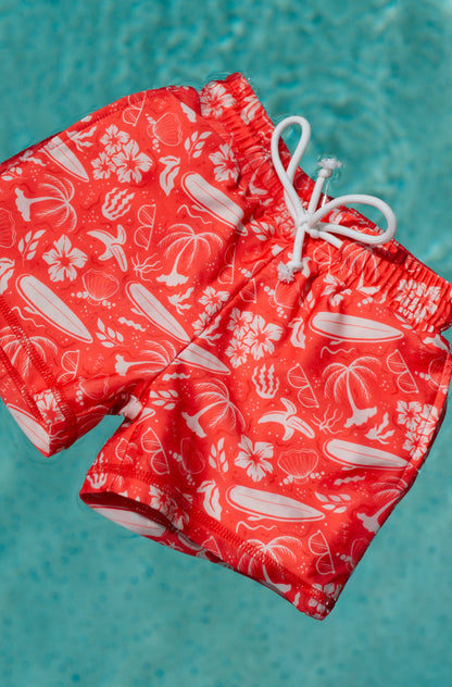 Retro Reef Swim Short UPF50+